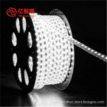 high voltage 60 leds/m Warm White color flexible SMD3528 strip Led light 220v